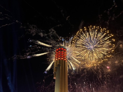 ROI ET TOWER Count Down 2024🎉🎉🎉🎊 สุดอลังการ ปีนี้ยิ่งใหญ่กว่าทุกปี จุดพลุ 2,101 ดอก นับถอยหลัง 101 วินาที ส่งท้ายปีเก่า ต้อนรับปีใหม่ 🎆🎆🎇